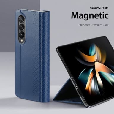 DUX DUCIS Samsung Galaxy Z Fold 4 Fodral Bril Series Blå