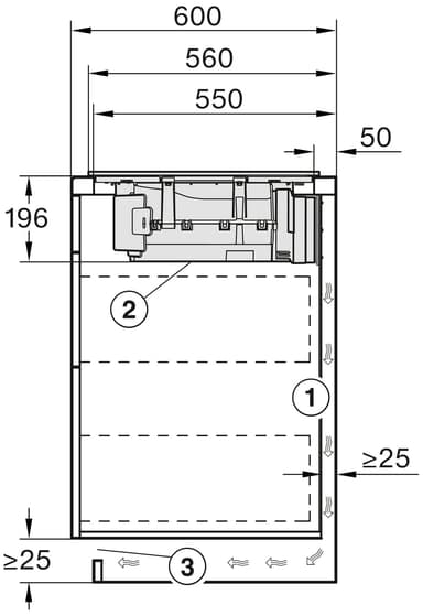Miele Induktionshäll med fläkt KMDA 7272 FL-U (80cm)