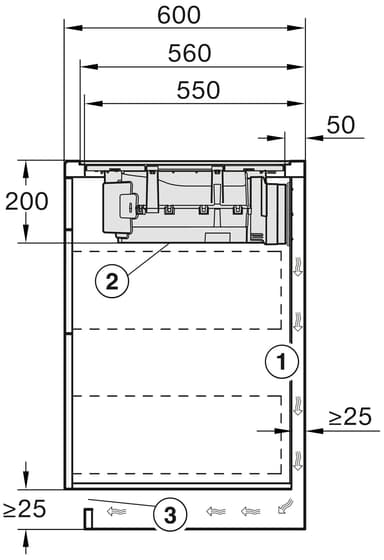 Miele Induktionshäll med fläkt KMDA 7272 FL-U (80cm)