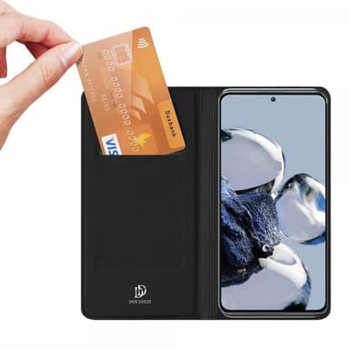 DUX DUCIS Xiaomi 12T/12T Pro Fodral Skin Pro Series Svart