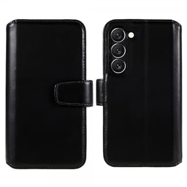 Nordic Covers Samsung Galaxy S23 Fodral Essential Leather Raven Black