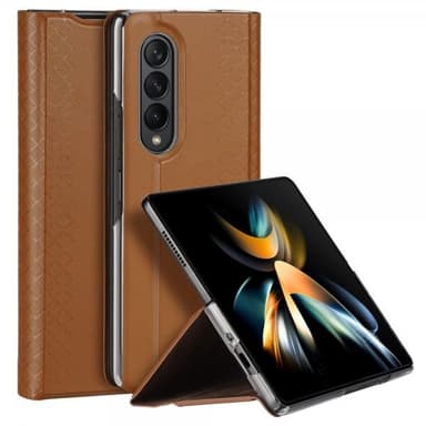 DUX DUCIS Samsung Galaxy Z Fold 4 Fodral Bril Series Brun