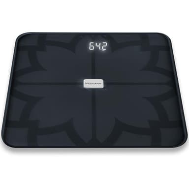 vidaXL Kroppsanalysvåg BS 450 CONNECT svart