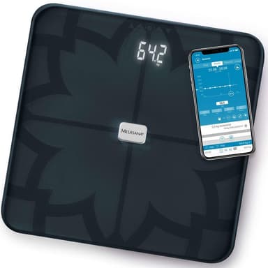 vidaXL Kroppsanalysvåg BS 450 CONNECT svart