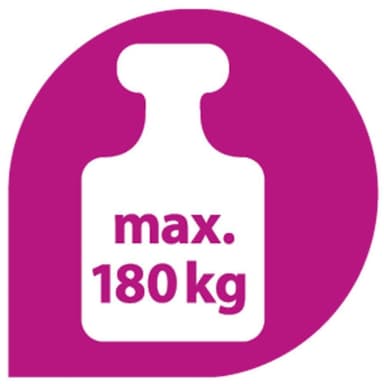 vidaXL Kroppsanalysvåg BS 444 vit 180 kg