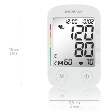Medisana Medisana Blodtrycksmätare överarm BU 535 vit