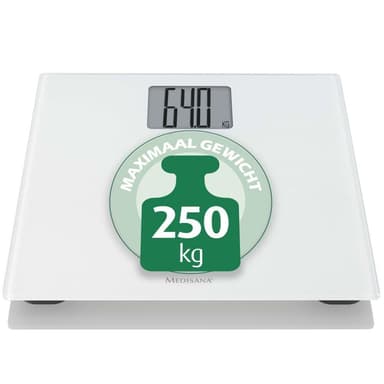 vidaXL Personvåg XL PS 470 vit