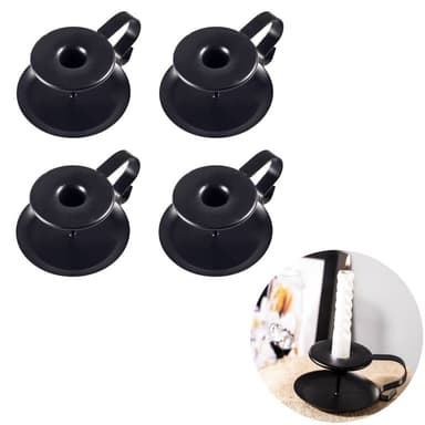 Ljushållare 4-pack Svart