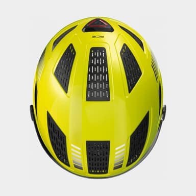 Abus Hyban 2.0 ACE Signal Yellow, Cykelhjälm Gul Large
