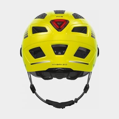 Abus Hyban 2.0 ACE Signal Yellow, Cykelhjälm Gul Large