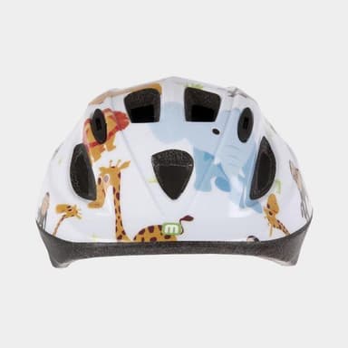 GIRO Junior Zoo, Cykelhjälm Vit S