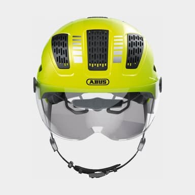 Abus Hyban 2.0 ACE Signal Yellow, Cykelhjälm Gul Large