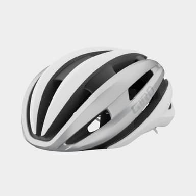 GIRO Synthe MIPS II Matte White/Silver, Cykelhjälm Vit S