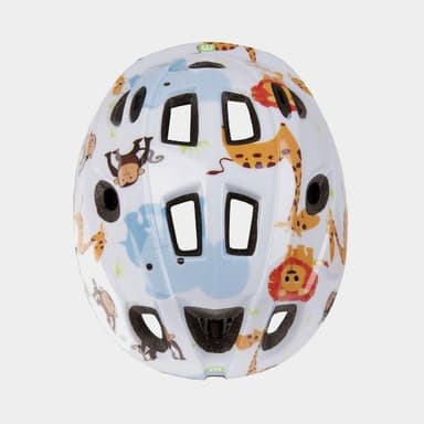 GIRO Junior Zoo, Cykelhjälm Vit S