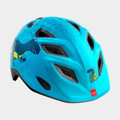 Met Genio Blue Dinosaurs/Glossy, Cykelhjälm Blå Onesize