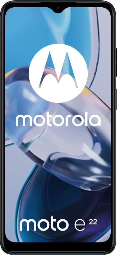 Motorola Moto E22 smartphone 4/64GB (svart)