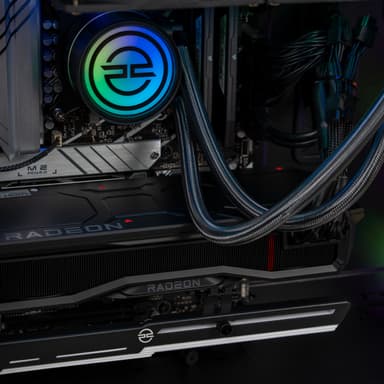 PCSpecialist Fusion A70K i7K-13/16/1000/RX7900XT stationär dator för gaming