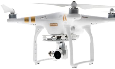 DJI Phantom 3 Professional Drönare + RTF (vit)