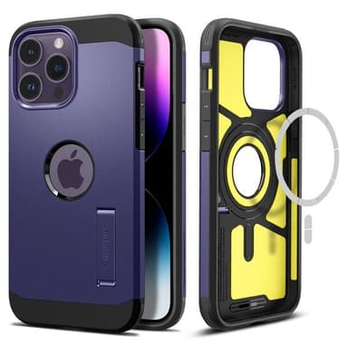 Spigen iPhone 14 Pro Max Skal Tough Armor MagFit Deep Purple