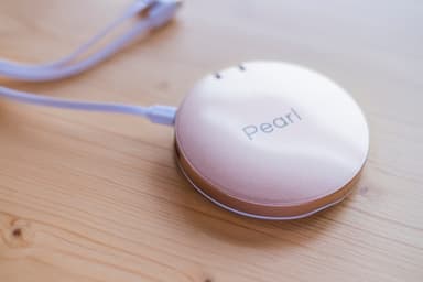 Hyper Pearl sminkspegel + powerbank (rosa guld)