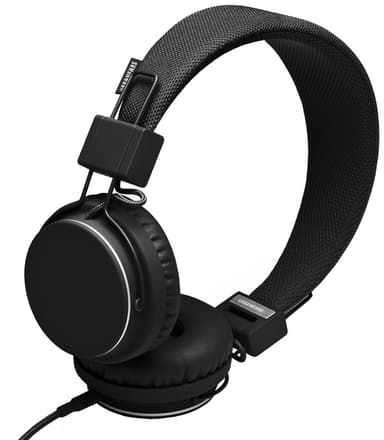 Urbanears Plattan on-ear hörlurar (svart)