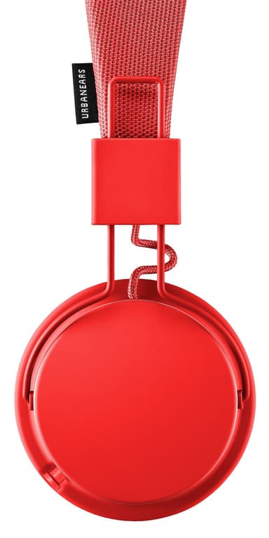 Urbanears Plattan II trådlösa on-ear hörlurar (röd)