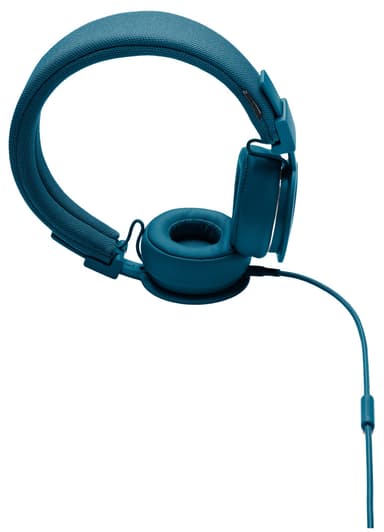 Urbanears Plattan TX on-ear hörlurar (blå)