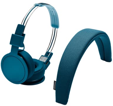 Urbanears Plattan TX on-ear hörlurar (blå)