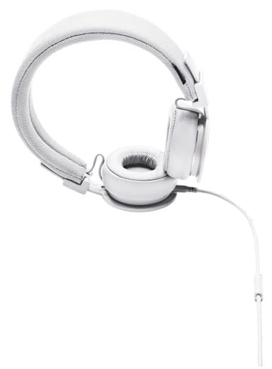 Urbanears Plattan TX on-ear hörlurar (vit)