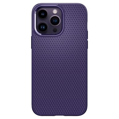 Spigen iPhone 14 Pro Max Skal Liquid Air Deep Purple
