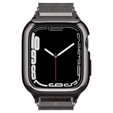 Spigen Apple Watch 40mm Skal med Armband Metal Fit Pro Graphite
