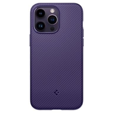 Spigen iPhone 14 Pro Max Skal Mag Armor MagFit Deep Purple
