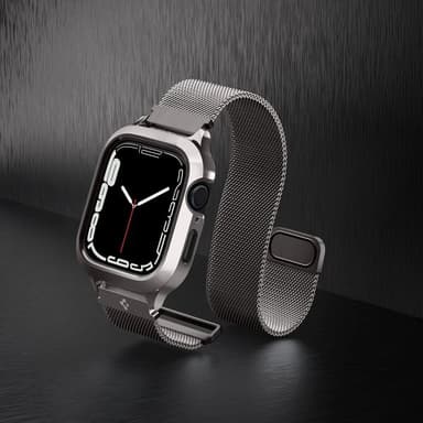Spigen Apple Watch 40mm Skal med Armband Metal Fit Pro Graphite