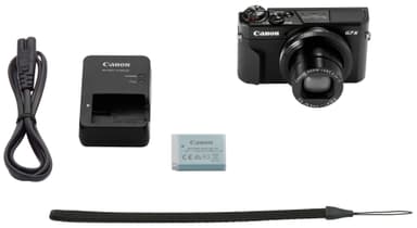 Canon PowerShot G7X Mark 2 kompaktkamera (svart)