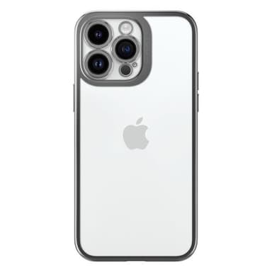 Spigen iPhone 14 Pro Max Skal Optik Crystal Chrome Gray