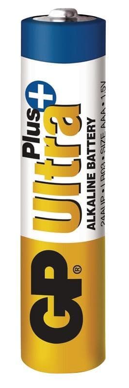 GP Batteri alkaline AAA/LR03 1.5 V Ultra Plus 4-blister (03024AUP-U4)