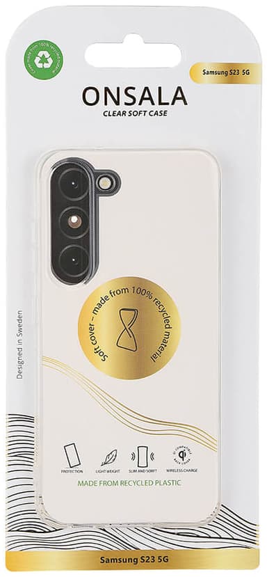 Onsala Recycled Samsung Galaxy S23 fodral (transparent)
