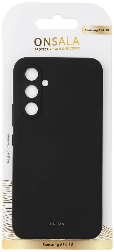 Onsala Silicone Samsung Galaxy A54 5G skal (svart)