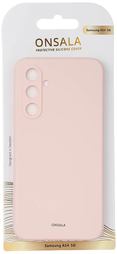 Onsala Silicone Samsung Galaxy A54 5G fodral (rosa)