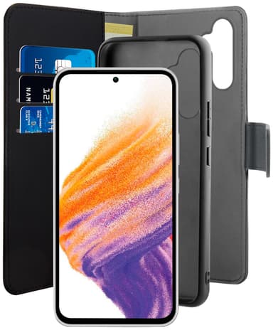 Puro Samsung Galaxy A54 5G 2i1 plånboksfodral (svart)