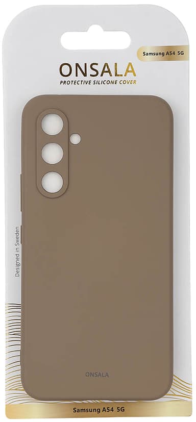 Onsala Silicone Samsung Galaxy A54 5G fodral (beige)