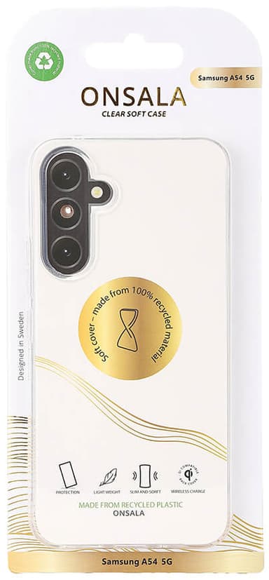 Onsala Recycled Samsung Galaxy A54 5G fodral (transparent)