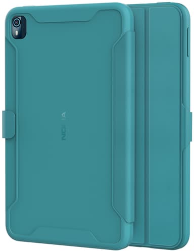 Nokia T10 flipfodral till surfplatta (Cyan)
