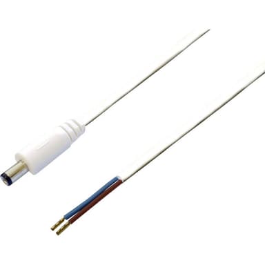 TRU COMPONENTS DC-kabel DC-stiftdon - Öppen ände 5.50