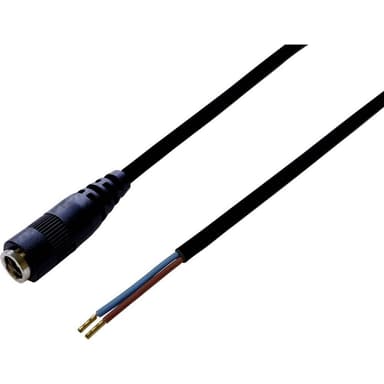 TRU COMPONENTS DC-kabel DC-hylsdon - Öppen ände 5.50 mm