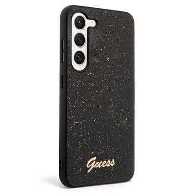 Guess Samsung Galaxy S23 Skal Fixed Glitter Case Svart