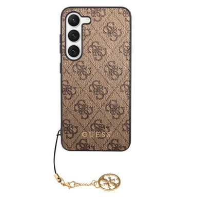 Guess Samsung Galaxy S23 Skal 4G Charms Brun