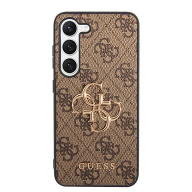 Guess Samsung Galaxy S23 Skal 4G Logo Brun