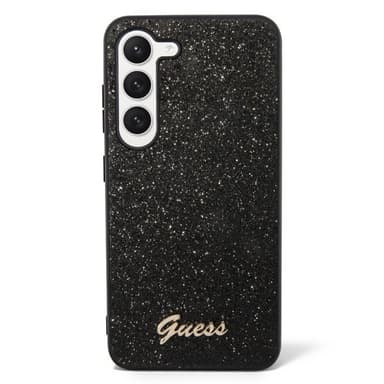 Guess Samsung Galaxy S23 Skal Fixed Glitter Case Svart