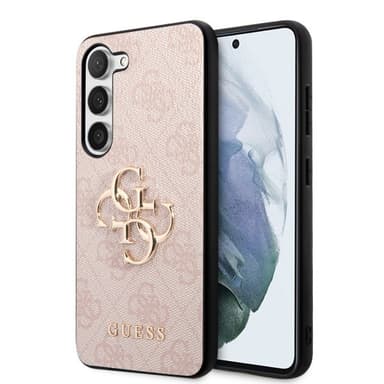 Guess Samsung Galaxy S23 Skal 4G Logo Rosa